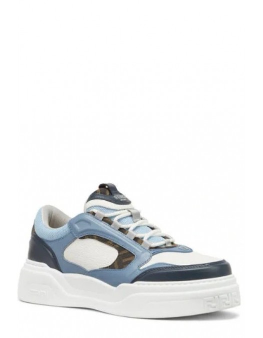 SNEAKERS FENDI, Force Low-cut Casual Shoes In White - 7E1728AU20F1RSS