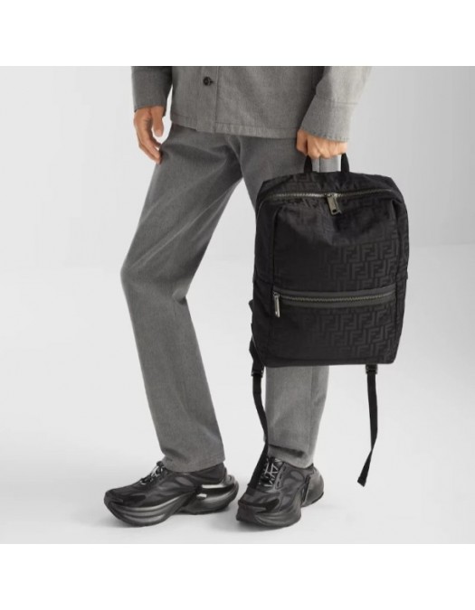 Sneakers FENDI, Fendi F-Light Lace-Up, Black - 7E1846AYFPF08M49