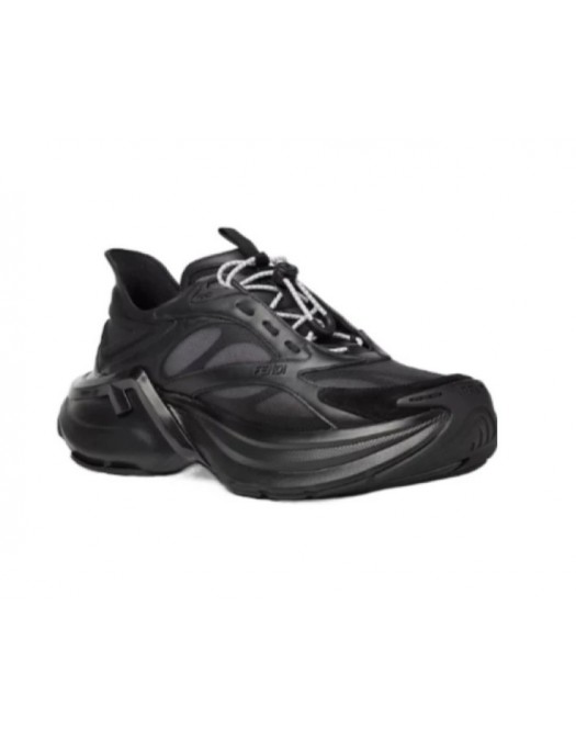 Sneakers FENDI, Fendi F-Light Lace-Up, Black - 7E1846AYFPF08M49