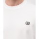 Tricou Valentino, with VLogo Patch, White,Regular Fit - 7V3MG10VAQ8A03 Tricou Valentino, with VLogo Patch, White,Regular Fit - 7V3MG10VAQ8A03