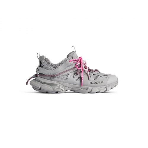 SNEAKERS BALENCIAGA,  Track Trail Laces, Pink Details, Grey SNEAKERS BALENCIAGA,  Track Trail Laces, Pink Details, Grey