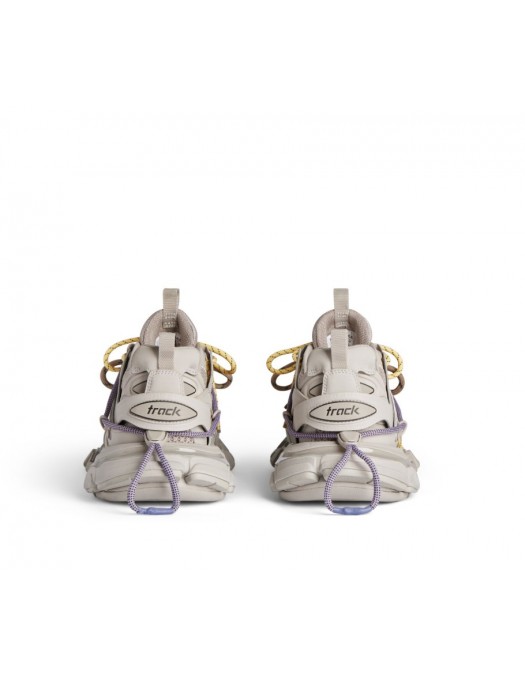 Sneakers BALENCIAGA, Women's Track Trail Laces Sneaker in Taupe/yellow/purple/brown/black - 800590WTRHK9751
