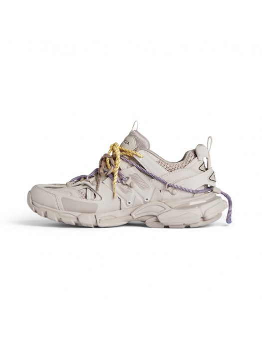 Sneakers BALENCIAGA, Women's Track Trail Laces Sneaker in Taupe/yellow/purple/brown/black - 800590WTRHK9751