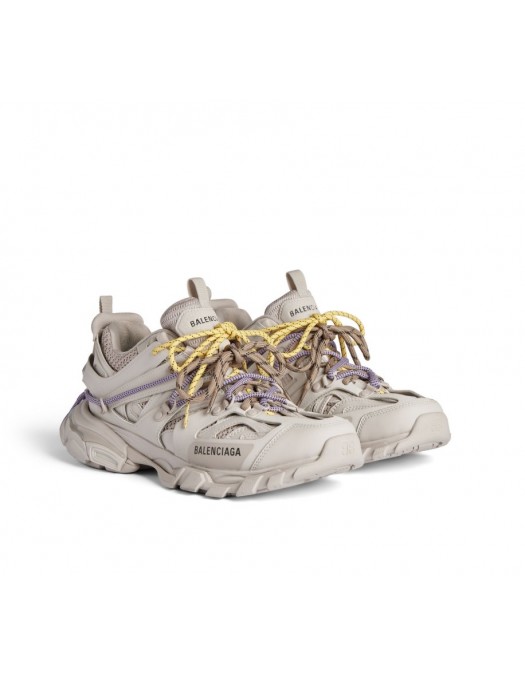 Sneakers BALENCIAGA, Women's Track Trail Laces Sneaker in Taupe/yellow/purple/brown/black - 800590WTRHK9751