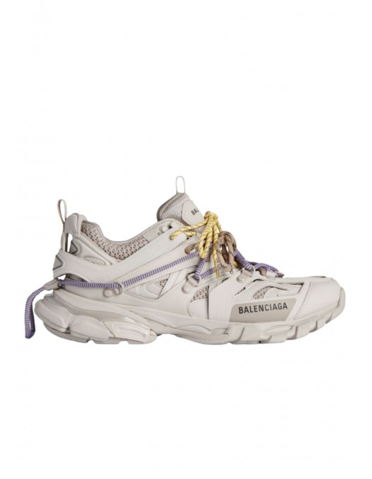 Sneakers BALENCIAGA, Women's Track Trail Laces Sneaker in Taupe/yellow/purple/brown/black - 800590WTRHK9751