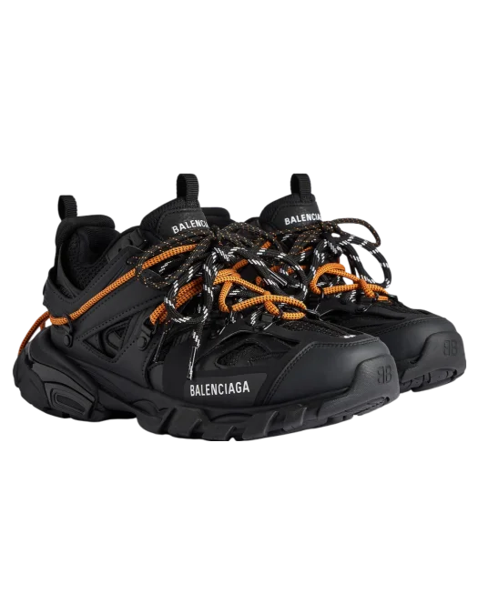 SNEAKERS BALENCIAGA, Track Trail, Orange Details, Black - 800592WTRHK1000 SNEAKERS BALENCIAGA, Track Trail, Orange Details, Black - 800592WTRHK1000