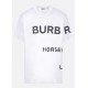 Tricou BURBERRY, Harlford Oversized, Alb - 8040691113839A1464