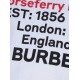 Tricou BURBERRY, jensen Oversize, Alb - 8048323121048A1464