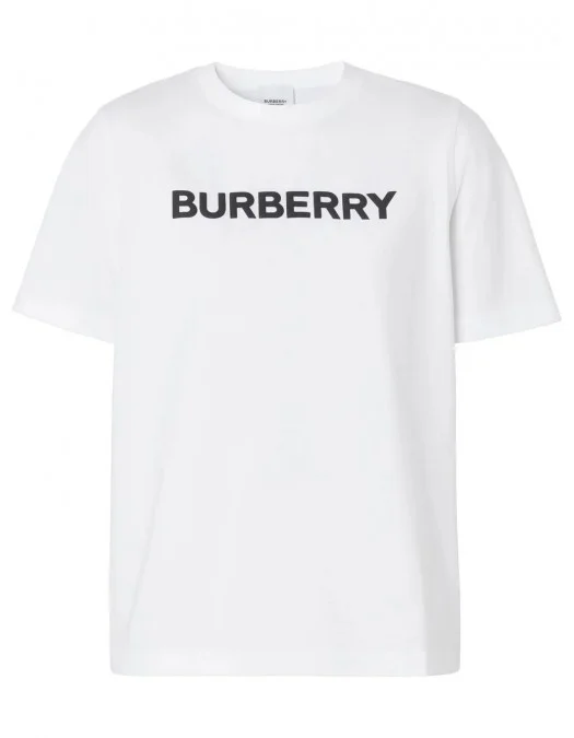 Tricou BURBERRY, Whtie Logo Print, White - 8056724X Tricou BURBERRY, Whtie Logo Print, White - 8056724X
