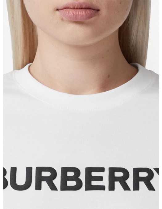 Tricou BURBERRY, Whtie Logo Print, White - 8056724X