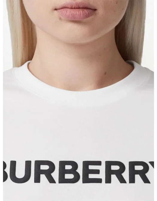 Tricou BURBERRY, Whtie Logo Print, White - 8056724X Tricou BURBERRY, Whtie Logo Print, White - 8056724X