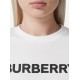 Tricou BURBERRY, Whtie Logo Print, White - 8056724X