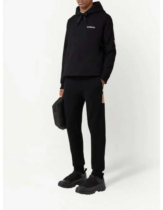 Pantaloni BURBERRY, Sport, Signature Print, Black - 8059066X Pantaloni BURBERRY, Sport, Signature Print, Black - 8059066X
