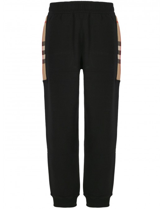 Pantaloni BURBERRY, Sport, Signature Print, Black - 8059066X