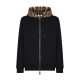 HANORAC BURBERRY, Check Detailed Zipped Drawstring Hoodie - 8060705A1189