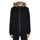 HANORAC BURBERRY, Check Detailed Zipped Drawstring Hoodie - 8060705A1189