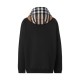 JACHETA BURBERRY, BBY Print, Check Hood, Zip Hoodie, Black - 8060705X JACHETA BURBERRY, BBY Print, Check Hood, Zip Hoodie, Black - 8060705X