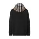 JACHETA BURBERRY, BBY Print, Check Hood, Zip Hoodie, Black - 8060705X JACHETA BURBERRY, BBY Print, Check Hood, Zip Hoodie, Black - 8060705X