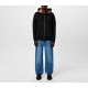 JACHETA BURBERRY, BBY Print, Check Hood, Zip Hoodie, Black - 8060705X JACHETA BURBERRY, BBY Print, Check Hood, Zip Hoodie, Black - 8060705X