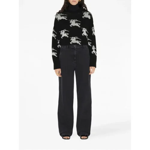 Pulover BURBERRY, Logo Pattern, Black