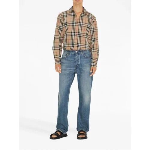 Camasa BURBERRY, Vintage Pattern, Brown