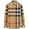Camasa BURBERRY, Squares Designed, Pattern Insert, Beige