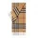 Easrfa BURBERRY, Cashmere, Classic Print, Brown - 8076576X