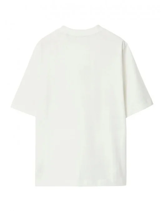 Tricou BURBERRY, Rose Insert, White - 8083647X Tricou BURBERRY, Rose Insert, White - 8083647X