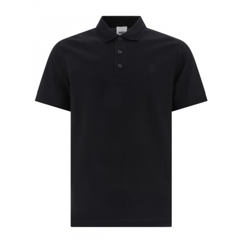Tricou BURBERRY, Sleeved Polo, Black Tricou BURBERRY, Sleeved Polo, Black