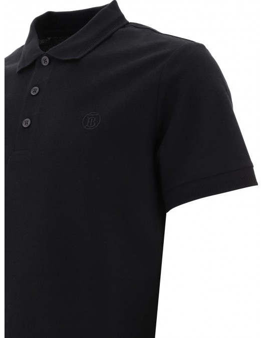 Tricou BURBERRY, Sleeved Polo, Black - 8084010X