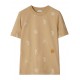 Tricou BURBERRY, Motif Insert, Beige - 8092932X