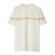 Tricou BURBERRY, Striped Design, White - 8104051X