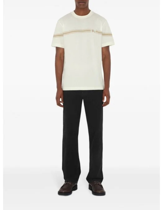 Tricou BURBERRY, Striped Design, White - 8104051X Tricou BURBERRY, Striped Design, White - 8104051X