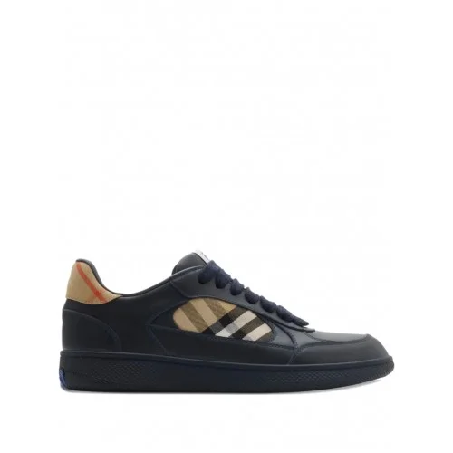 Sneakers BURBERRY, Check Panelled, Black