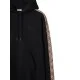 Hanorac BURBERRY, Check Trim, Cotton, Black - 8110789A1189 Hanorac BURBERRY, Check Trim, Cotton, Black - 8110789A1189