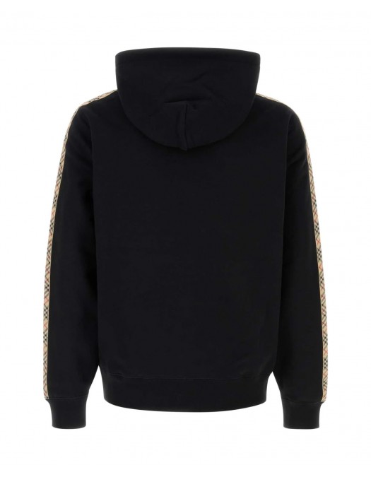 Hanorac BURBERRY, Check Trim, Cotton, Black - 8110789A1189 Hanorac BURBERRY, Check Trim, Cotton, Black - 8110789A1189