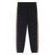 Pantaloni BURBERRY, Jogger, Pattern Insert, Black - 8110791A1189 Pantaloni BURBERRY, Jogger, Pattern Insert, Black - 8110791A1189