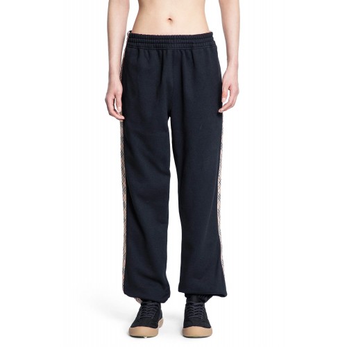 Pantaloni BURBERRY, Jogger, Pattern Insert, Black Pantaloni BURBERRY, Jogger, Pattern Insert, Black