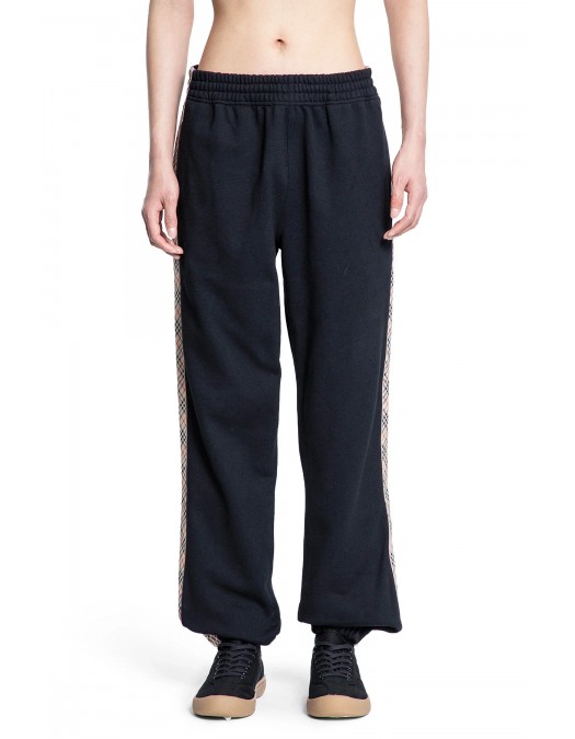 Pantaloni BURBERRY, Jogger, Pattern Insert, Black - 8110791A1189 Pantaloni BURBERRY, Jogger, Pattern Insert, Black - 8110791A1189