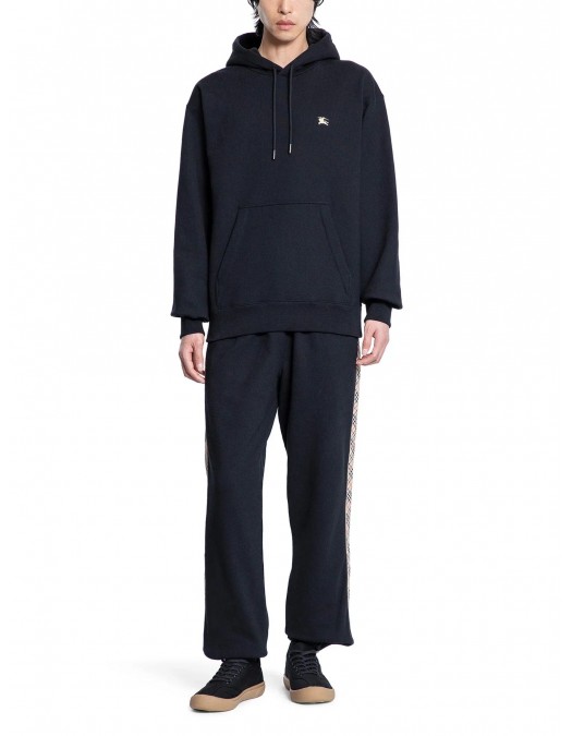 Pantaloni BURBERRY, Jogger, Pattern Insert, Black - 8110791A1189 Pantaloni BURBERRY, Jogger, Pattern Insert, Black - 8110791A1189