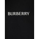 Hanorac BURBERRY, Cotton hoodie Logo, Negru - 8118980X