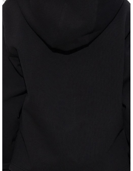 Hanorac BURBERRY, Cotton hoodie Logo, Negru - 8118980X