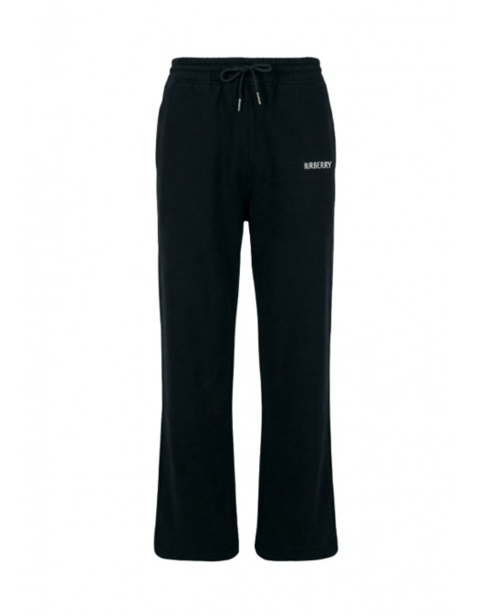 Pantaloni BURBERRY,  BLACK Straight-leg sweatpants - 8118981A1189