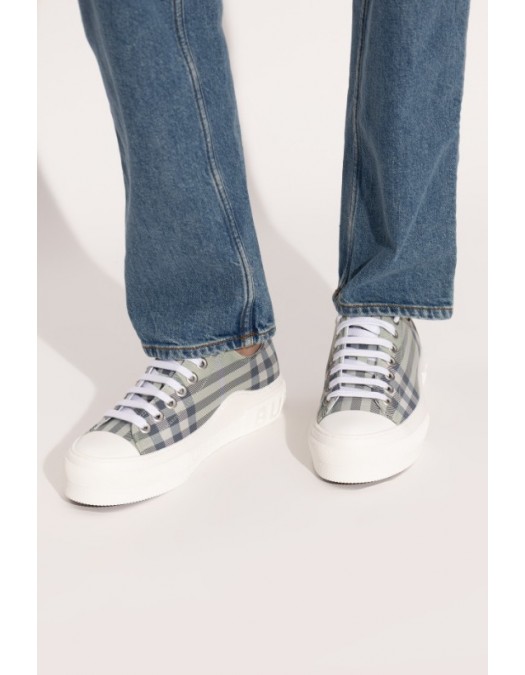 Sneakers BURBERRY, Burberry GREEN Sports shoes - 8119181X