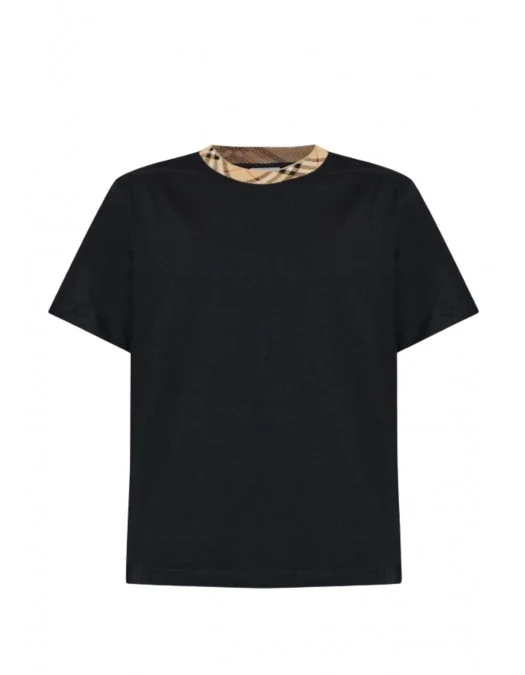 Tricou BURBERRY, "Ryan" T-shirt, Negru - 8125509A1189