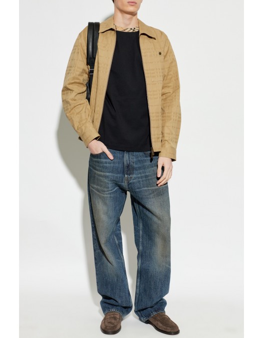 Tricou BURBERRY, "Ryan" T-shirt, Negru - 8125509A1189