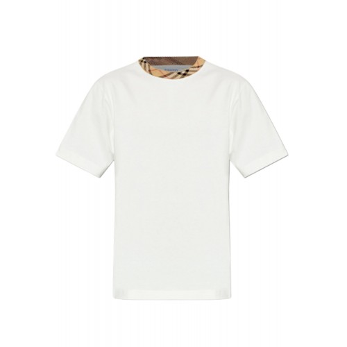 Tricou BURBERRY, WHITE T-shirt "Ryan"