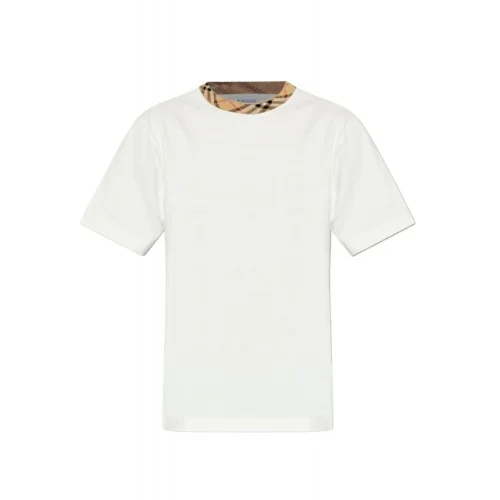 Tricou BURBERRY, WHITE T-shirt "Ryan"