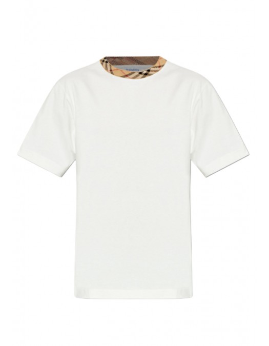 Tricou BURBERRY, WHITE T-shirt "Ryan" - 8125510B7078