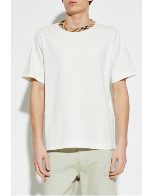 Tricou BURBERRY, WHITE T-shirt "Ryan" - 8125510B7078